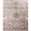 Tapis noué à la main unique en son genre Raffin - gris, 9 pi 0 po x 11 pi 11 po