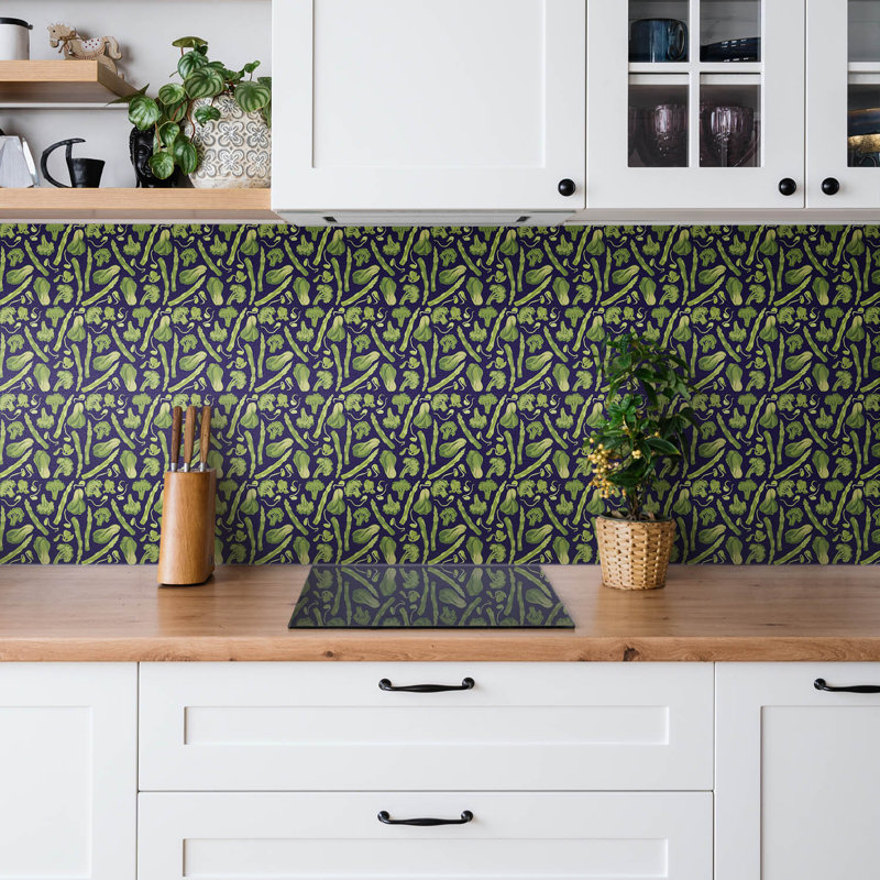Clarion 30cm x 30cm PVC Mosaic Tile in Green