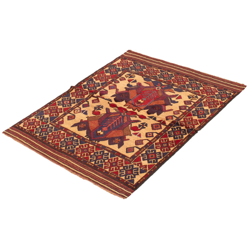 Tapis brun clair 4 pi 2 po x 5 pi 10 po Miruna