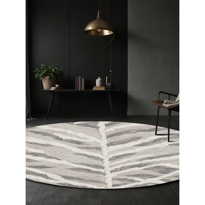 Machine Washable Gray Area Rug