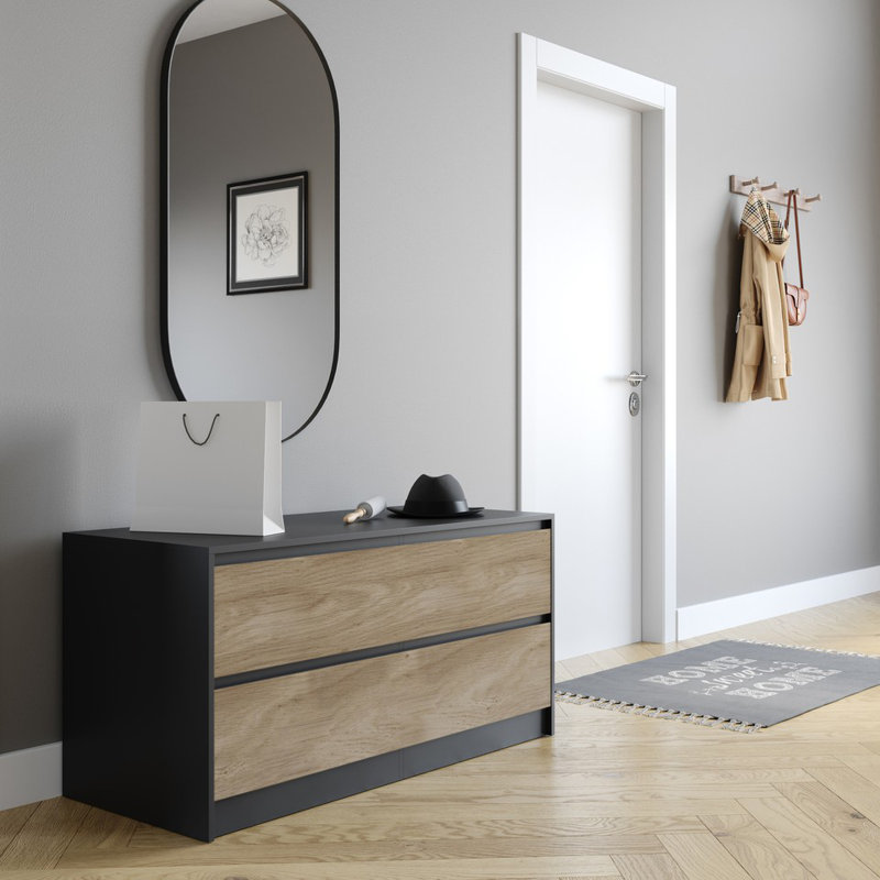 Rectangle Accent Chest, Black
