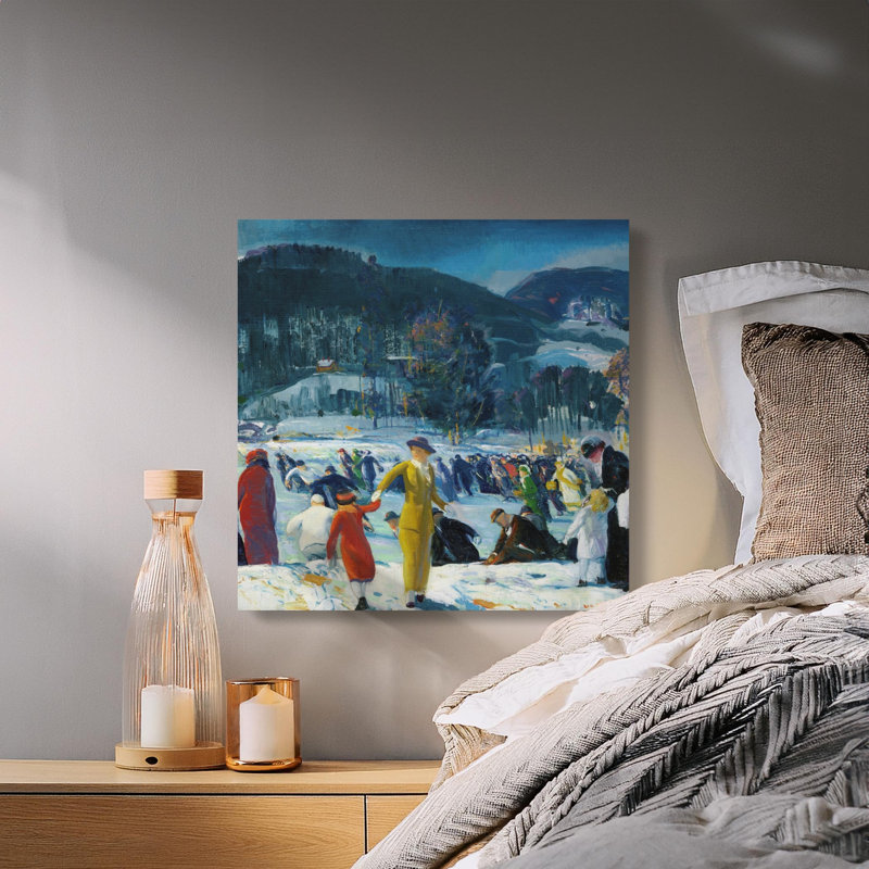 Spina Wrapped Canvas Print Set, 30x30