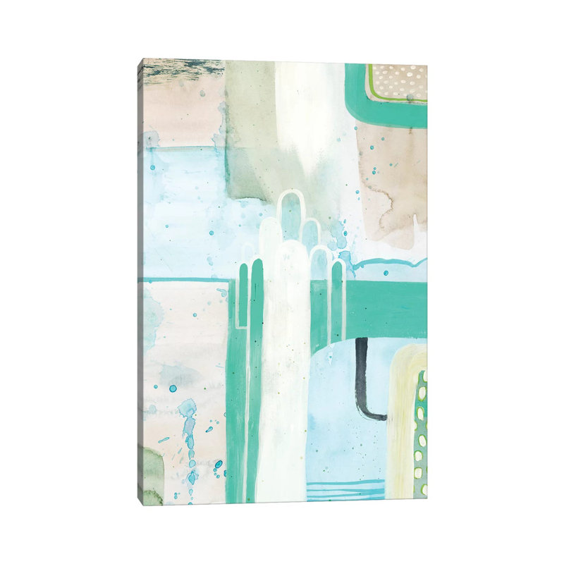 Minted Storm VI by Grace Popp - Wrapped Canvas Painting, 66.04 cm H x 45.72 cm W