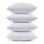 Ensemble de 4 coussins décoratifs réversibles intérieur / extérieur (ensemble de 4), différentes tailles-111704146