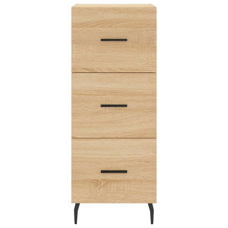 Muhtasim 3 - Drawer Standard Accent Chest, Sonoma/Oak