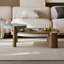Table basse ronde en bois