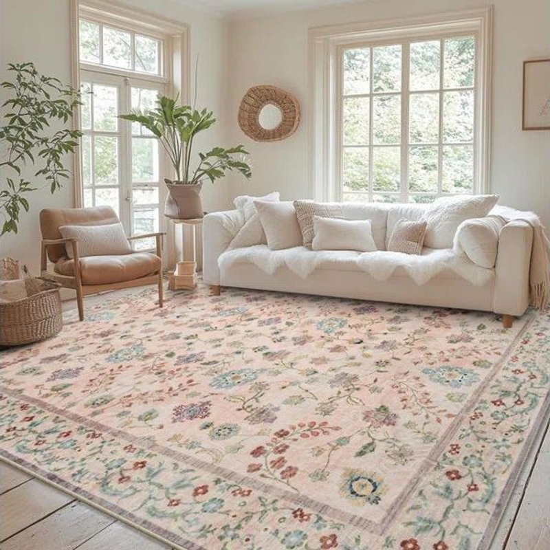Tapis de salon Straub Large Floral Tranditional Rugs