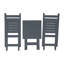 Ensemble bistro 3 pièces Woollard-1169070866