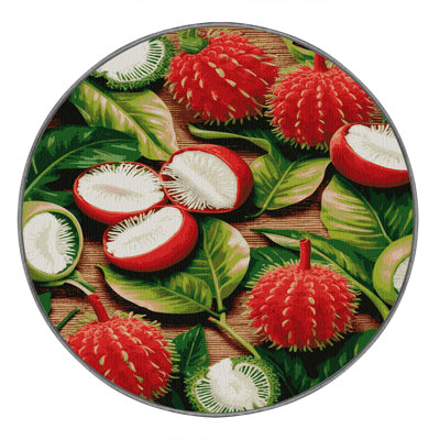  Tapis lavable Rambutan