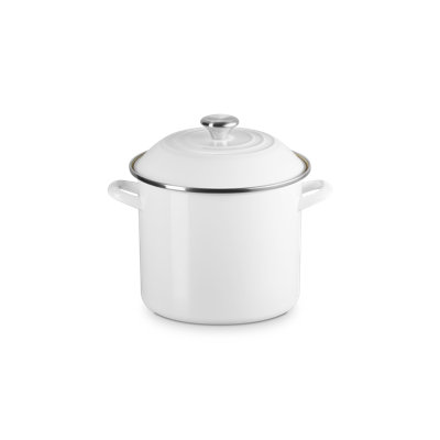 Le Creuset Enamel-On-Steel Stockpot With SS Knob