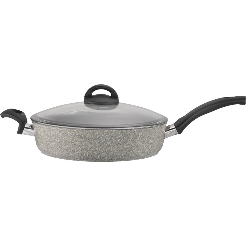 Granitium Nonstick 3.8-qt Aluminum Saute Pan with Lid