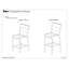Chaise d'appoint de bar POLYWOOD Surf City-9805663