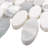 Orbit 1" x 4" Glass/Marble Pebbles Mosaic Wall Tile