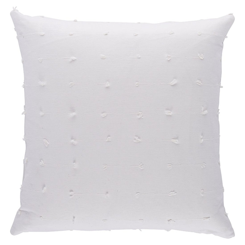 Teton Pillow, 24" x 24", Snow