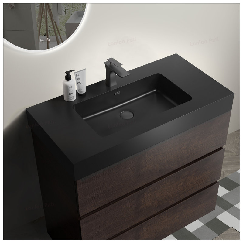 Meuble-lavabo sur pied 36 po avec lavabo, 36"