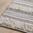 Woven Texture Stripe Bath Rug 20X32"-114233313