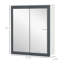 Armoire à pharmacie de salle de bain avec miroir