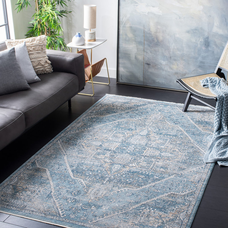 Rumsey Performance Oriental Rug, Rectangle 6' x 9'