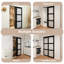 Ensemble de portes coulissantes 48 "x80" 3-Lite-107732073-105271163