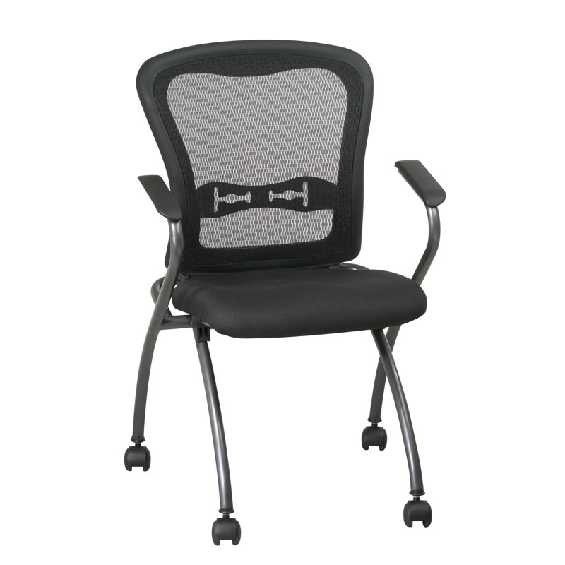 Chaise pliante rembourrée en tissu Geriyah Deluxe