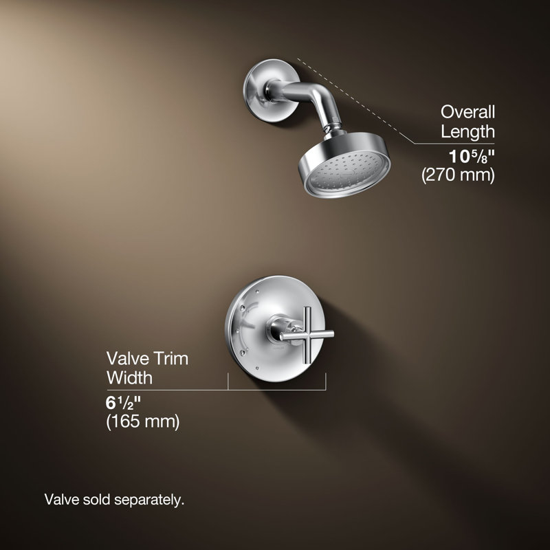 Purist® Rite Temp Shower Faucet, Polished Chrome