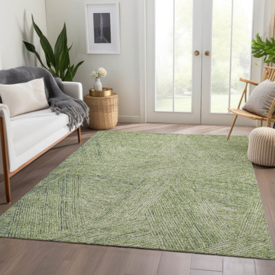 Premium Machine Washable Lyndhurst AMF991 Lines Rug