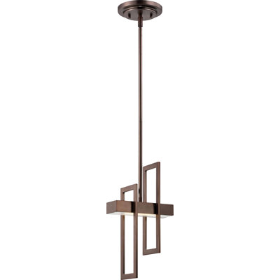 Luminaire suspendu géométrique à une lumière à DEL Saedi