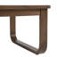 Table basse d'extérieur Delavina en eucalyptus brun-1657092052