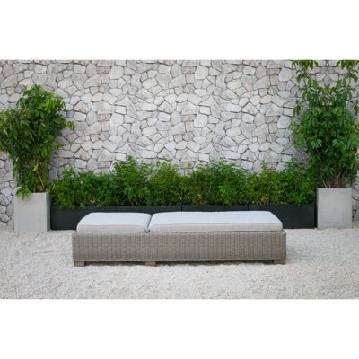Chaise longue avec coussin Doutzen
