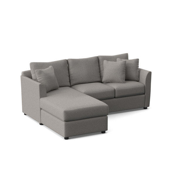 Cecelia 2 - Piece Upholstered Chaise L-Sectional & Reviews | Joss & Main