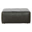 Repose-pieds carré en cuir Andrienne-66324927