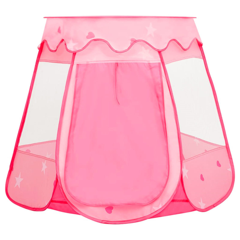 Enciso Freeport Park 102cm W x 102cm D Indoor / Outdoor Polyester Play Tent, Pink
