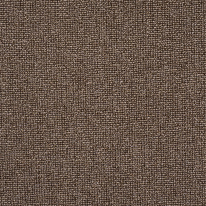Tissu en lin rustique Schumacher x Patterson Flynn Lars, Brun