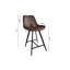 Upholstered Counter Stool with Metal Frame-88208201
