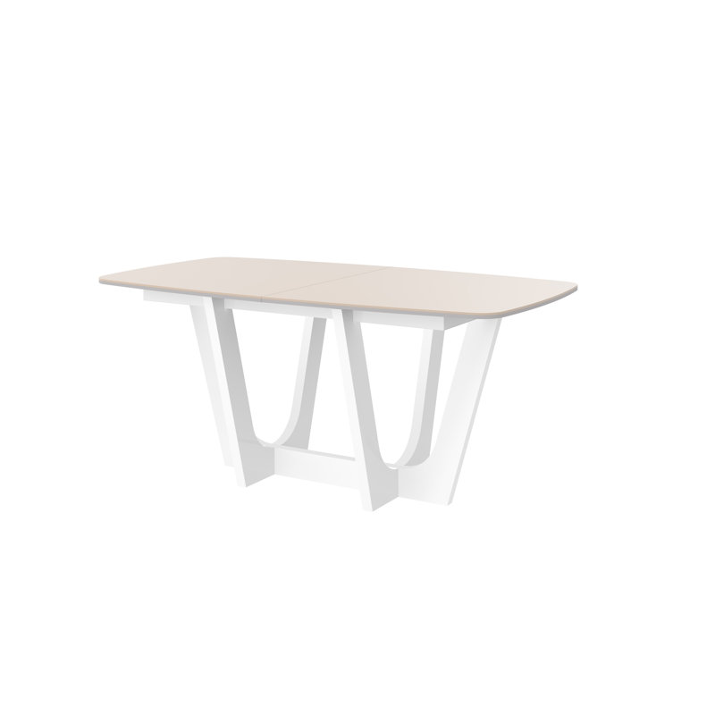 Alleria Extendable Dining Table, Cappucino