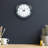 10" Atomic Analog Metal Wall Clock-127123974