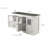 Avenley Solid Wood Frame Buffet Table