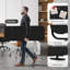 Séparateur de bureau, cloison de table portable pour bureau, étudiant, comptoir, anti-rayures, 48 po x 18 po, minuit-430302058