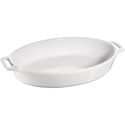 Plat ovale en céramique