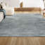 Tapis intérieur / extérieur rayé bleu / ivoire Ryandh High-Low Minimalist-88570905
