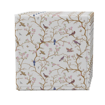 Cotton Twill Animals/Nature Square Napkin