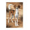 Washable Saluki Dogs Area Rug