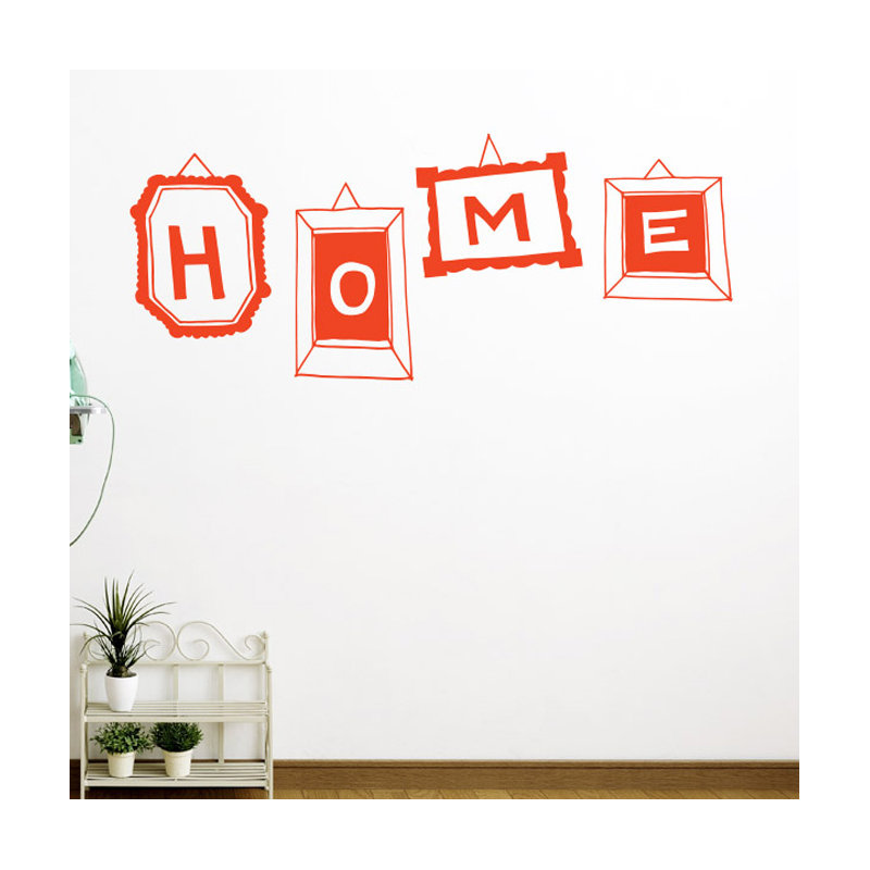 Wall Decal, Medium, Orange