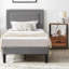 Ensemble de chambre à coucher avec cadre de lit et table de chevet 2 pièces (ensemble de 2)-1552977007