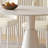 White Oval Dining Table-106973216