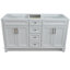 Base de meuble-lavabo double 60 po seulement-47868650