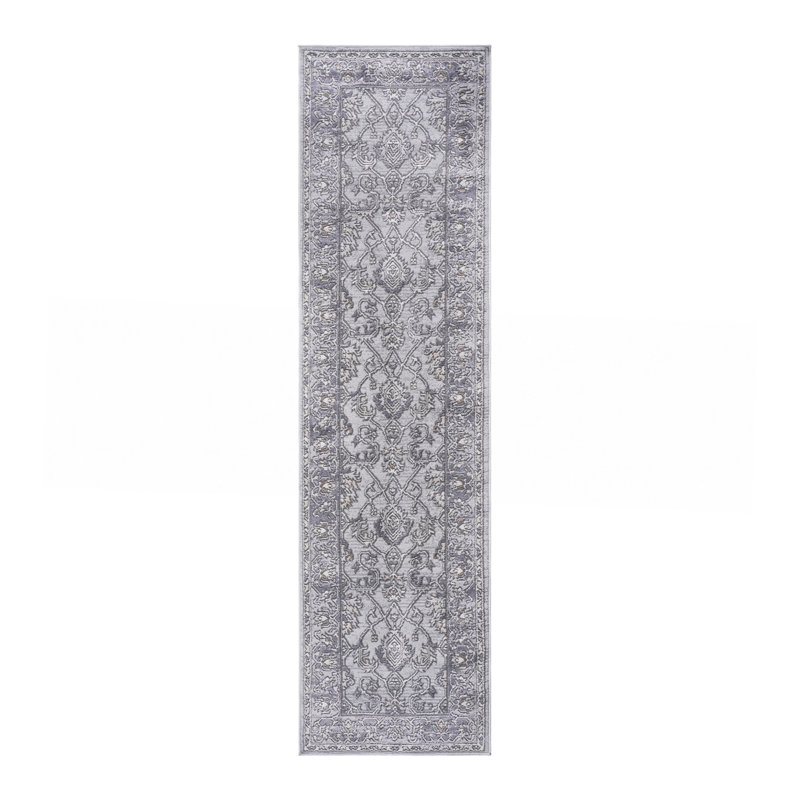 Ivory/Grey/Oriental Non-Shedding Living Room Bedroom Dining Home Office Stylish And Stain Resistant Area Rug
