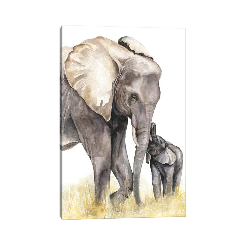 Animals, Wrapped Canvas, 60" H x 40" W x 1.5" D