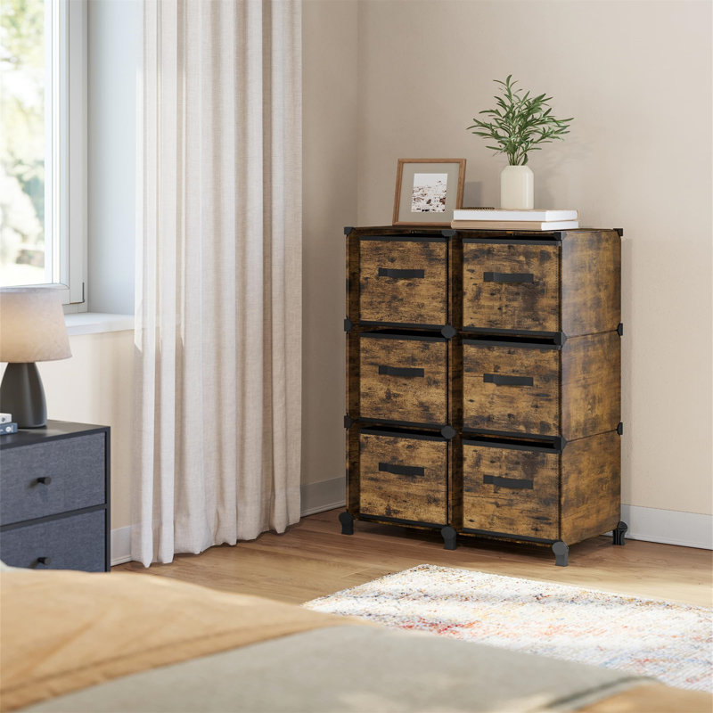 Aivy 6 Drawer Double Dresser
