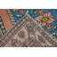 Tapis 5,2 x 7,2 pi, tapis bleu, tapis turc, tapis marocains, tapis Oushak, tapis rétro